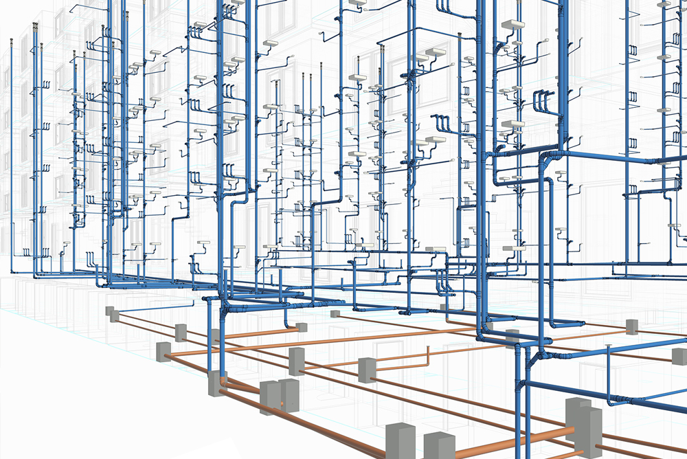 Instalación de evacuación insonorizada